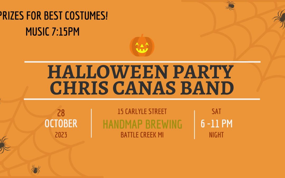 Handmap Brewing Halloween Party with Chris Canas Band