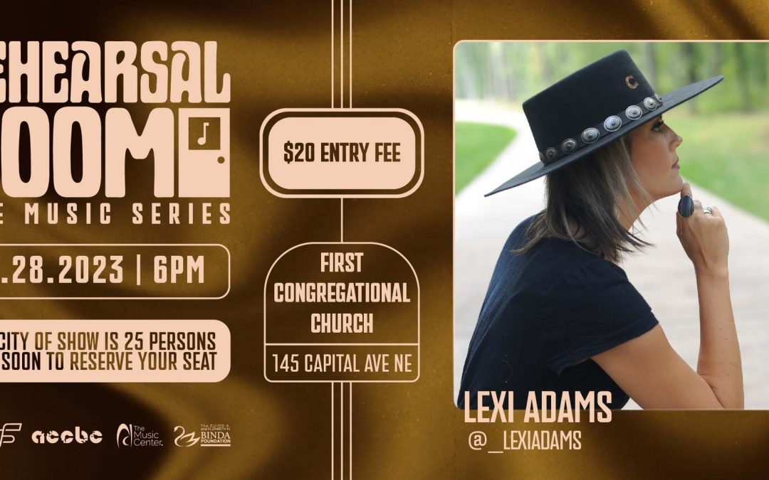 The Rehearsal Room Live Music Series #7 – Lexi Adams