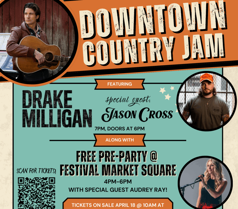 Downtown Country Jam ft. Drake Milligan