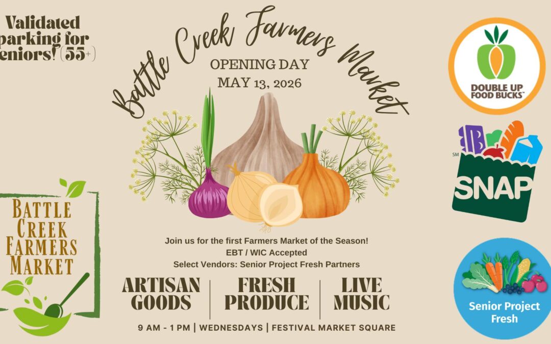 Battle Creek Farmers Market Opening Day