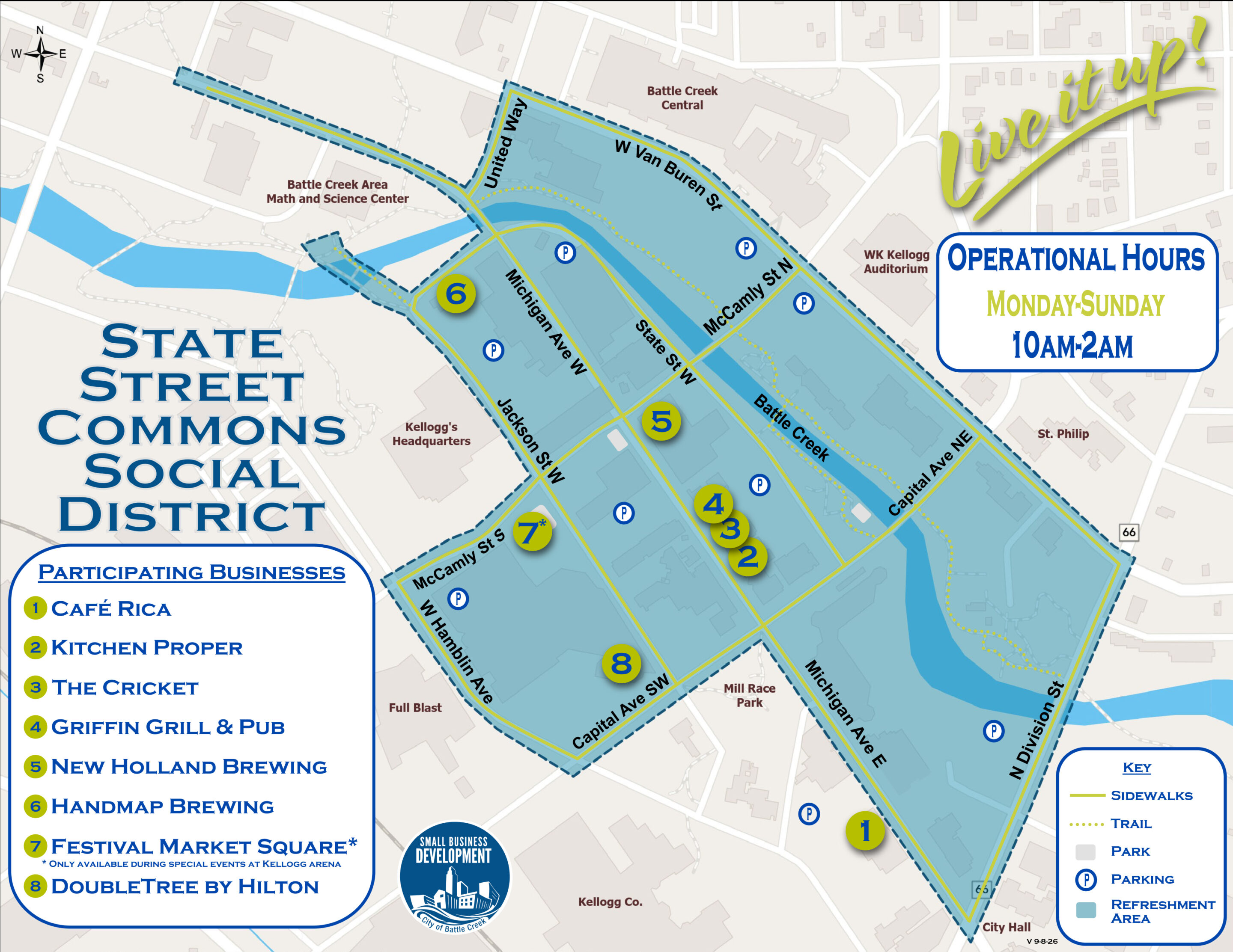 Social District Map Updated 9-8-26